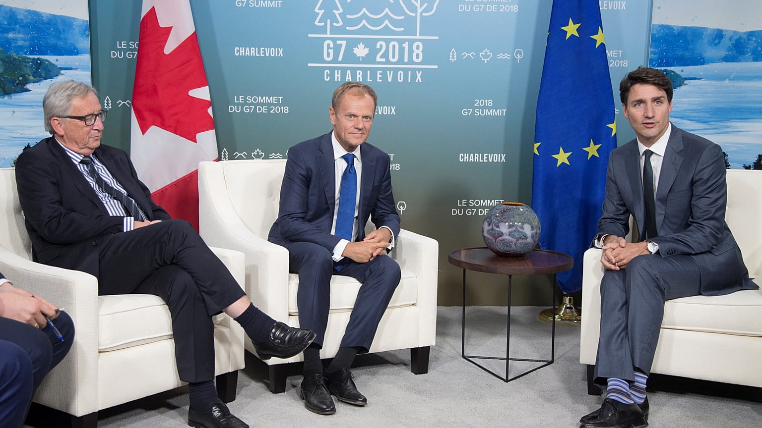 Un G7 à six contre un 