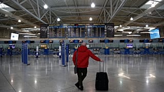 Η αίθουσα αναχωρήσεων του «Ελ.Βενιζέλος»