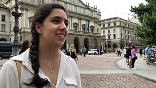 Da Pontida a Milano, Euronews on the road