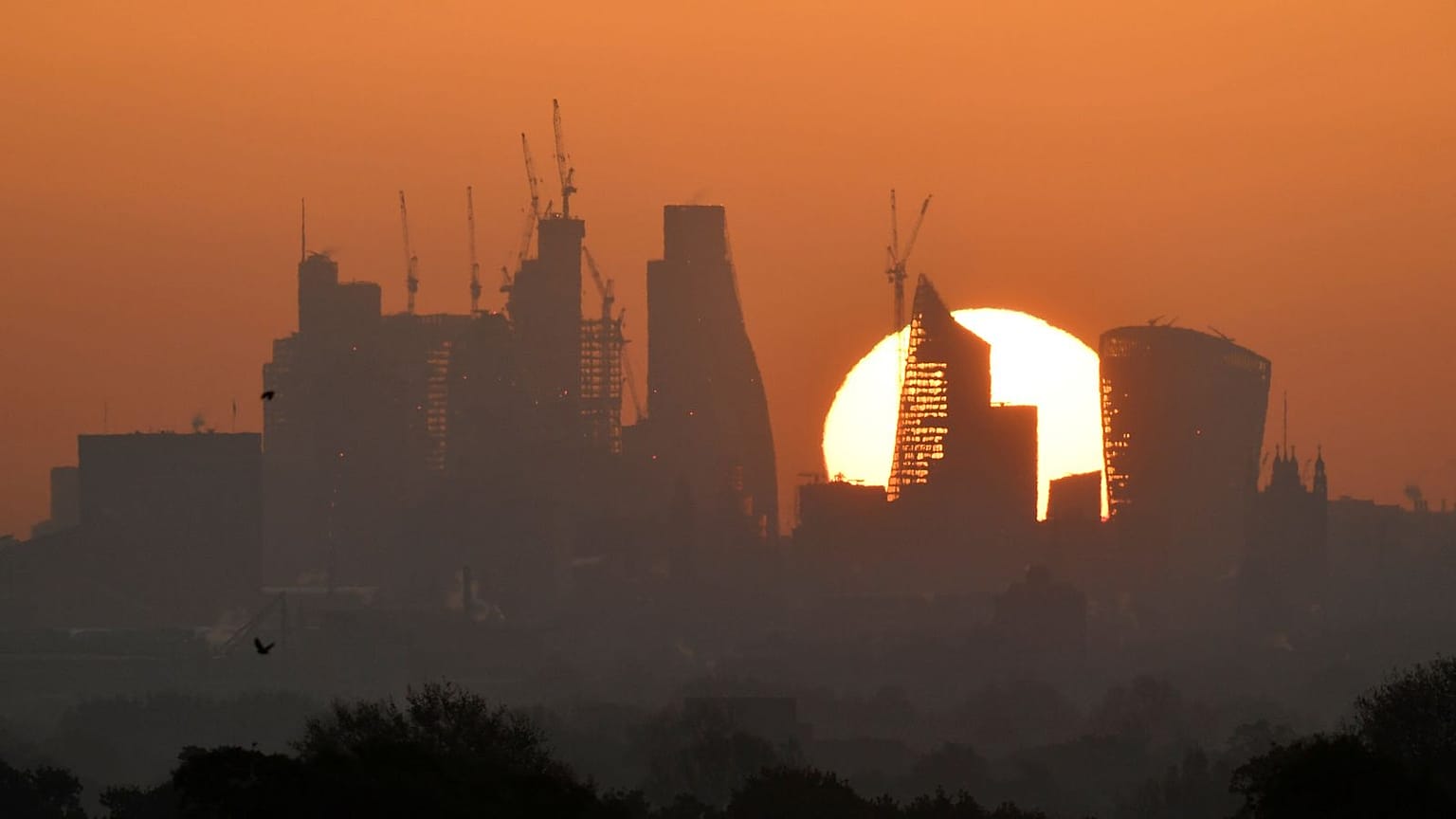 The City of London faces uncertainty over brexit
