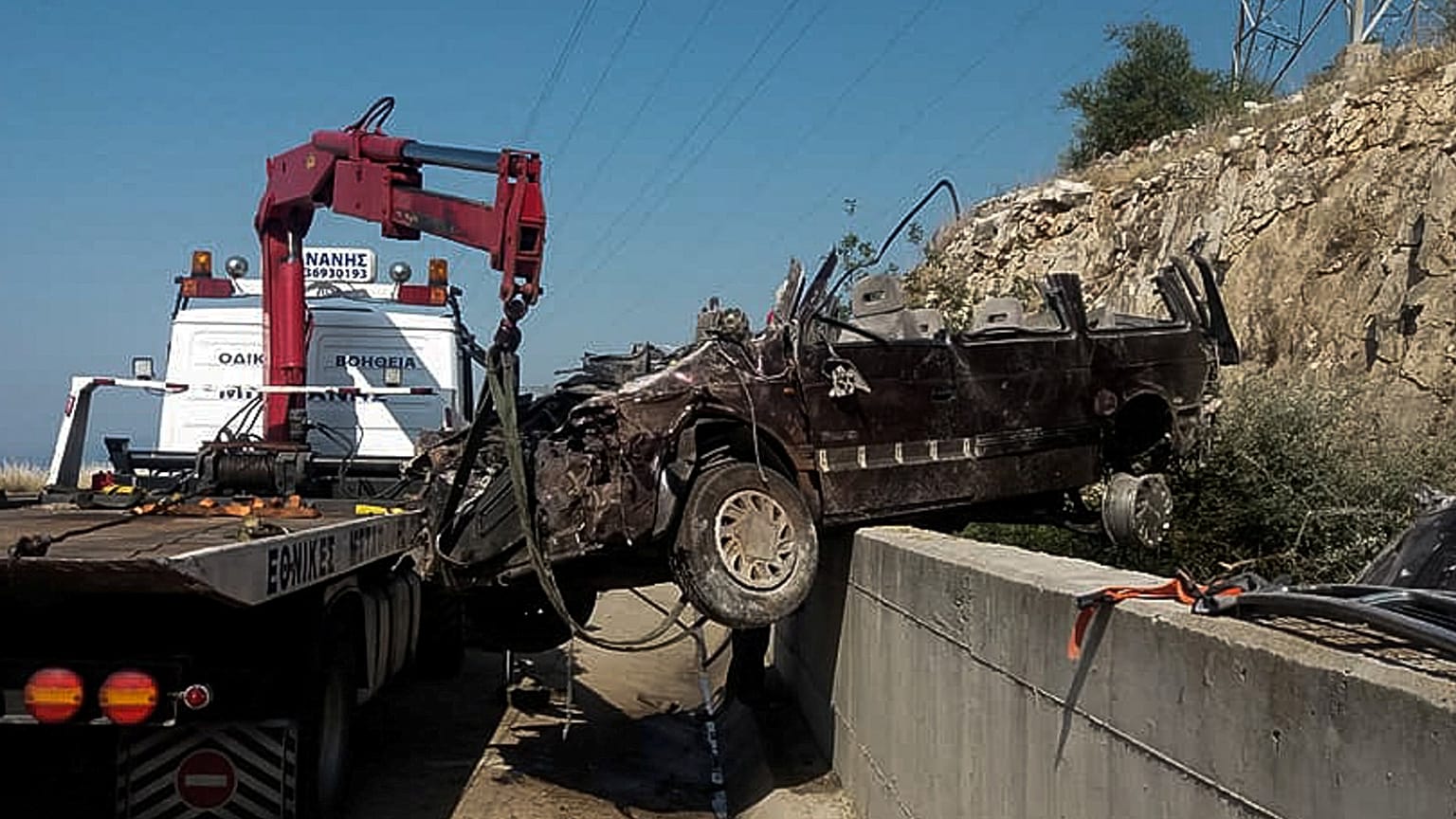 Πολύνεκρο τροχαίο με μετανάστες στην Καβάλα