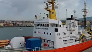 Спасательная операция в Средиземном море