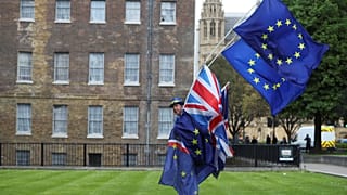Der Brexit beeinflusst das Wirtschaftswachstum in Großbritannien.