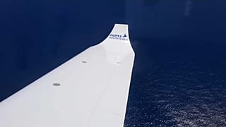 The aircraft Benoit Micolon and his fellow pilot purchased on mission