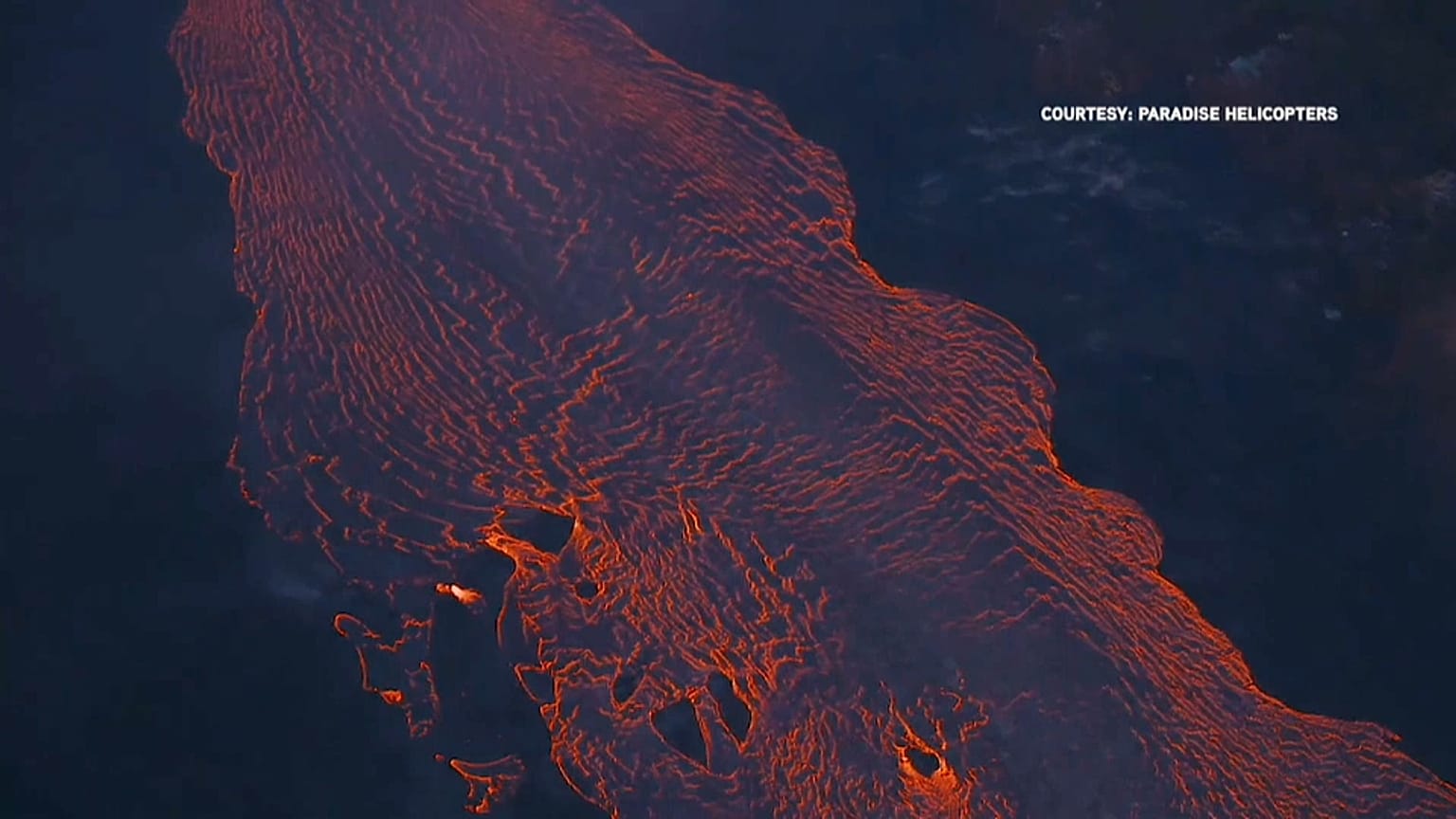 Big island eruption