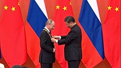 As G7 summit begins Russia's Putin meet China's Xi