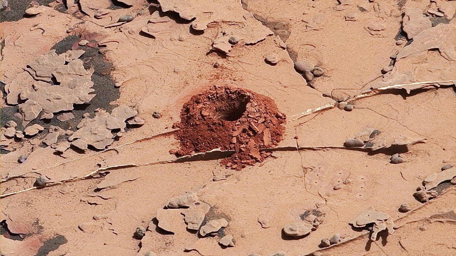 Sein oder Nichtsein: Marsroboter findet organische Moleküle