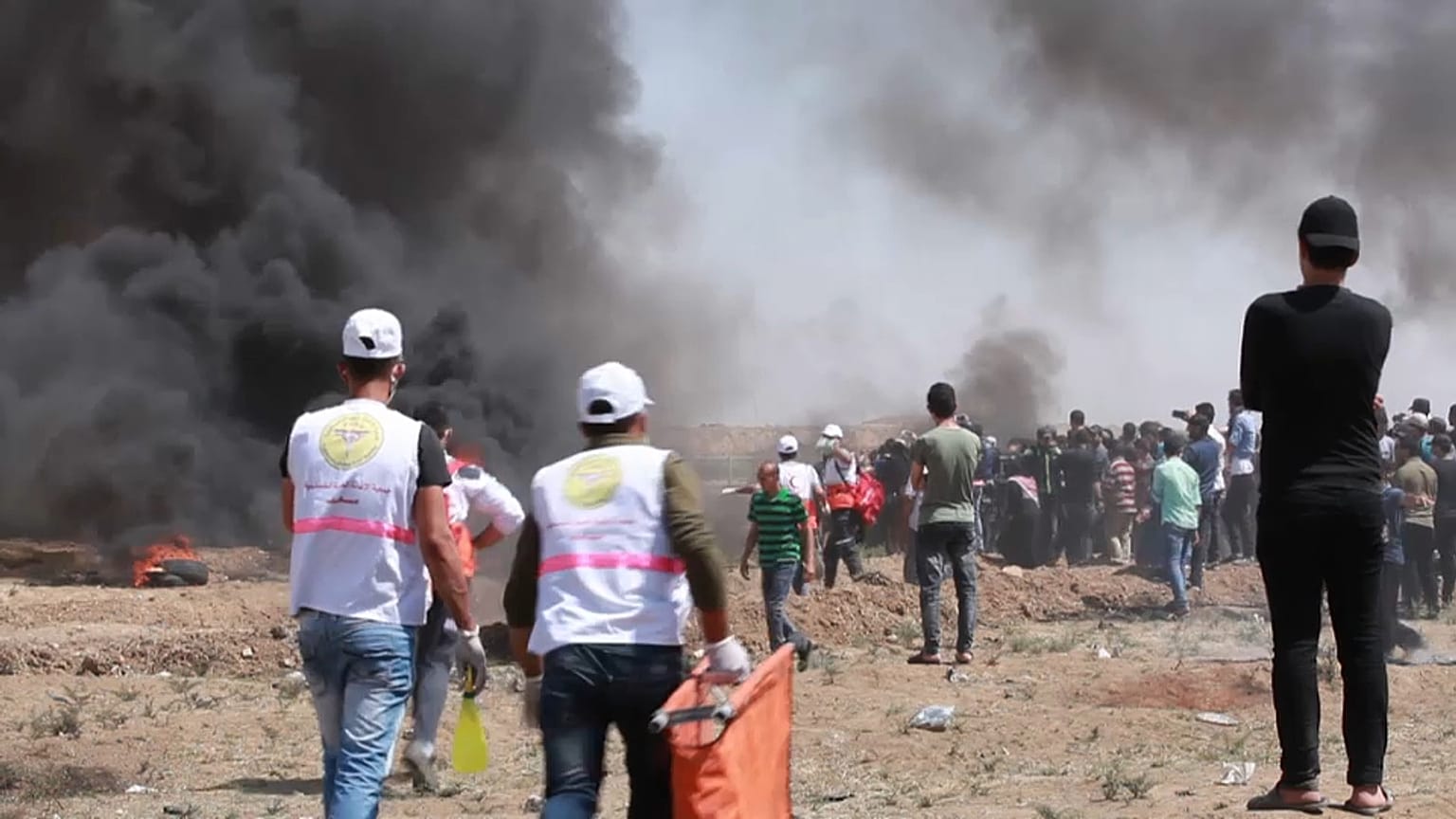 Gaza ancora un venerdì di scontri, morti e feriti tra i palestinesi