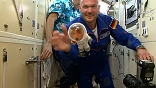 Gerst und die Maus auf ISS eingetroffen