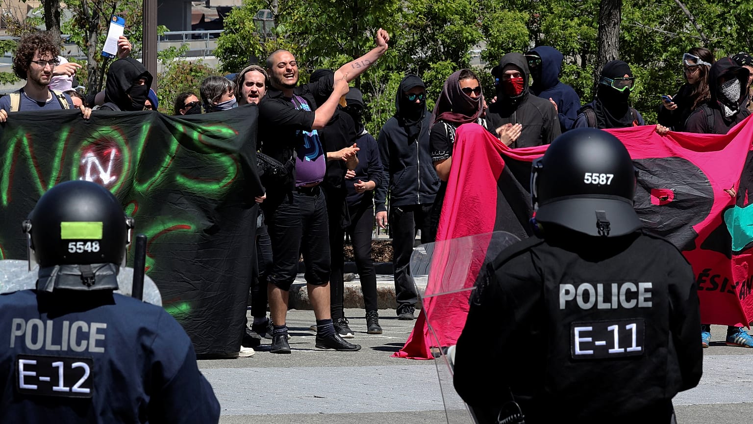 G7 : une manifestation très contenue
