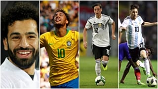 تعرف على أبرز من سيحملون الرقم 10 في مونديال روسيا