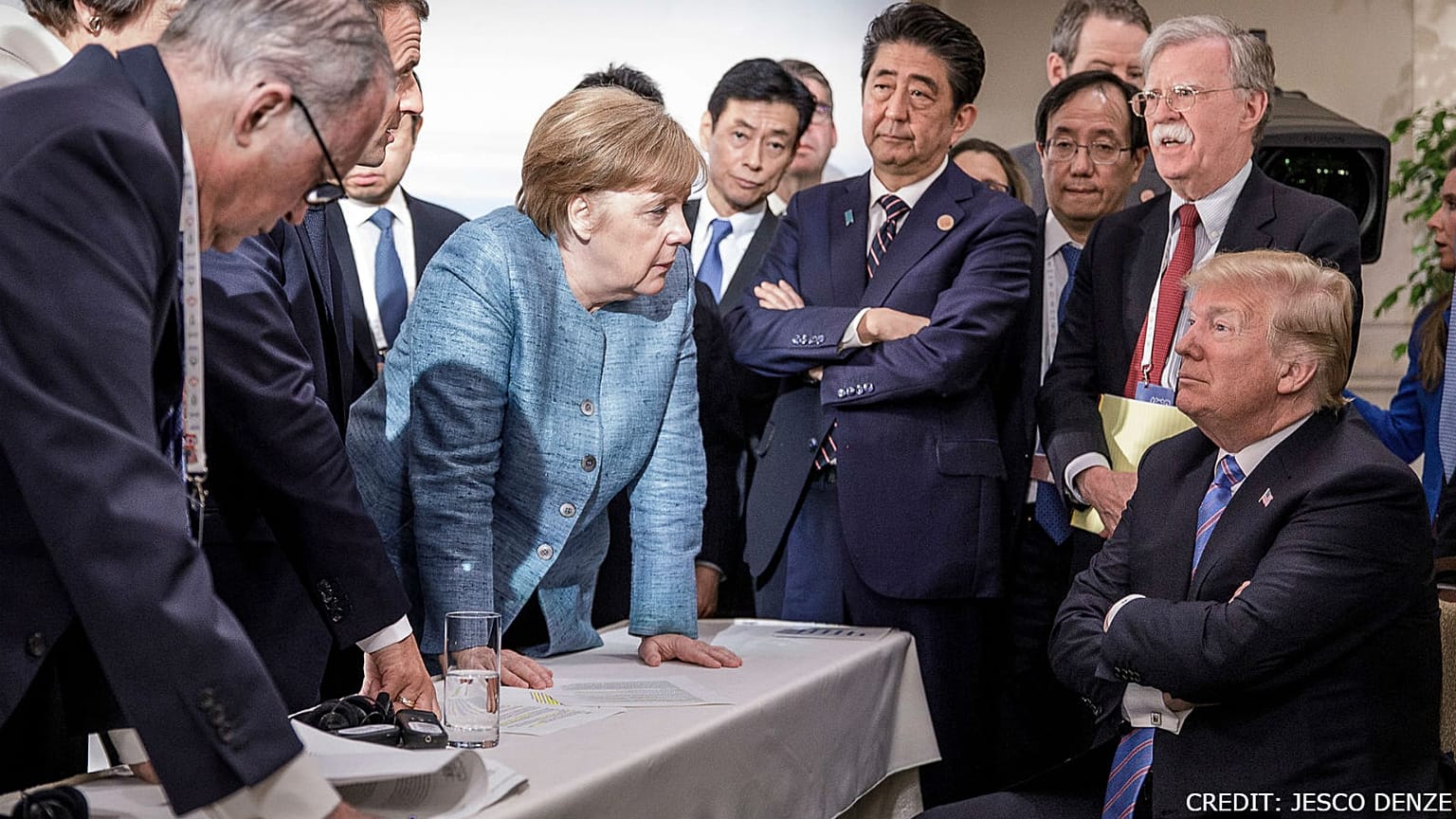G7 leaders in Canada