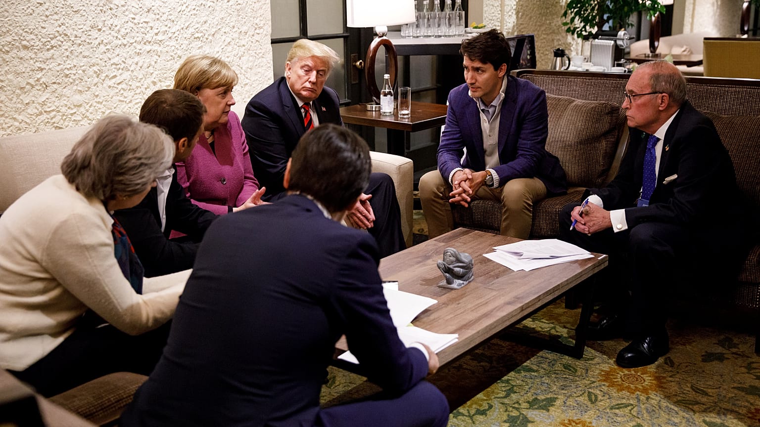 Cimeira do G7 termina em fiasco