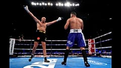 Fury was warned for fooling around, which included a 360 degree spin.