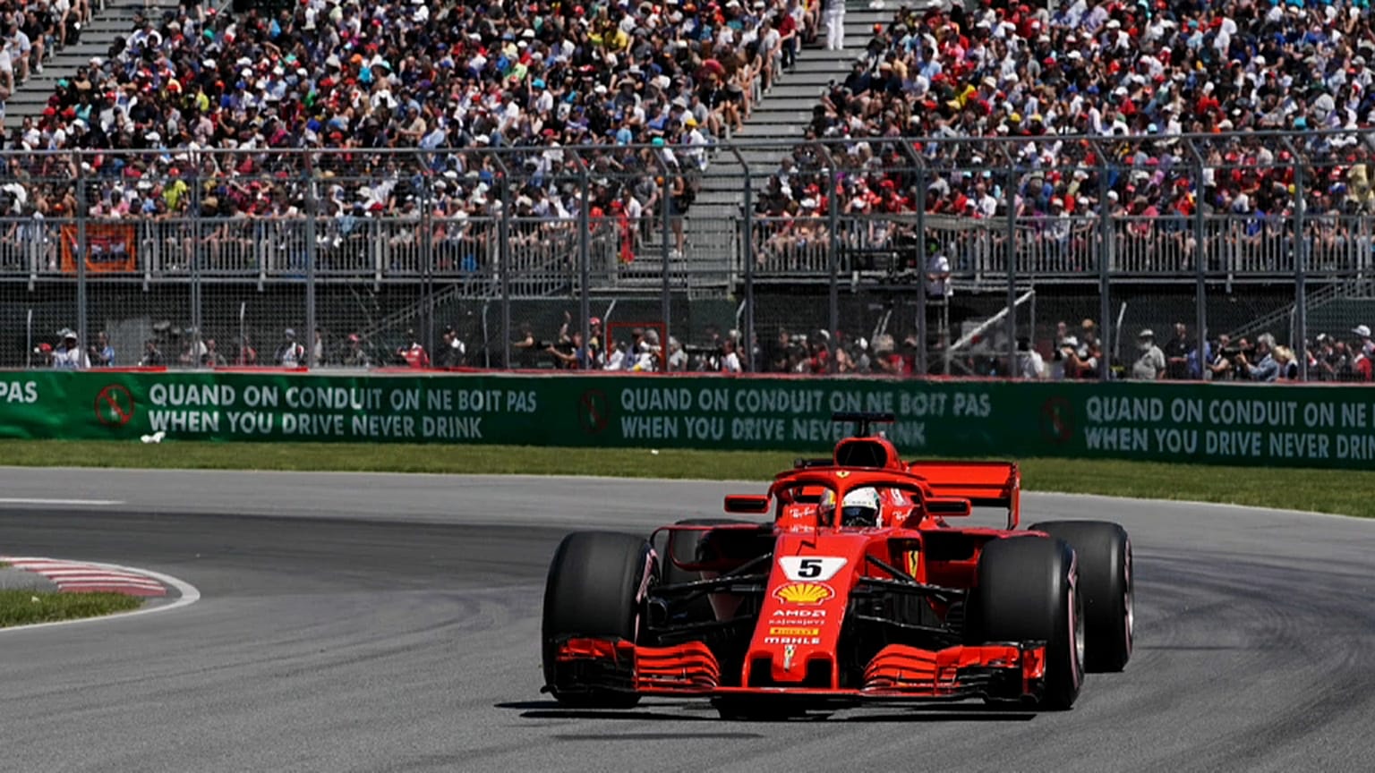 Vettel cracks Canada and ends Hamilton's dominance at the Gilles Villeneuve circuit