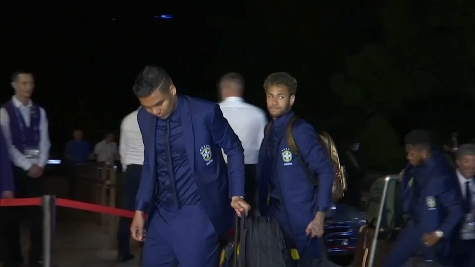 Football hopefuls arrive in Russia ahead of World Cup 2018