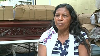 Eufemia Garcia, sopravvissuta all'eruzione del vulcano Fuego