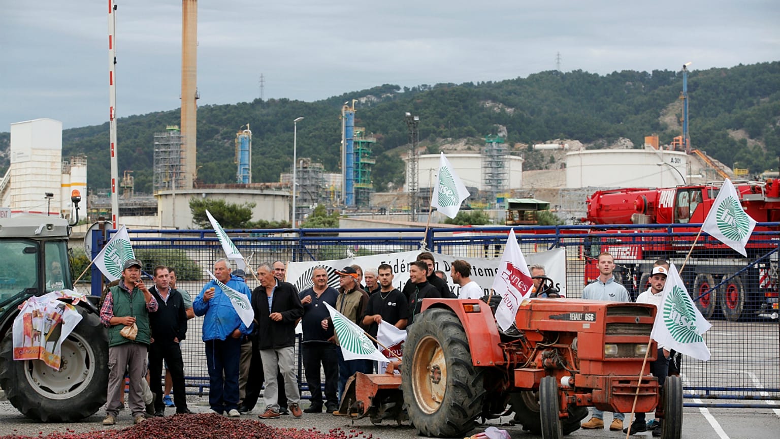Háromnapos blokád Franciaországban
