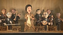 El homenaje de un teatro de marionetas a la reina de la música árabe, Umm Kalzum