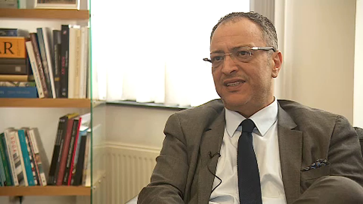 Rachid Madrane, ministro da comunidade francófona de Valónia-Bruxelas