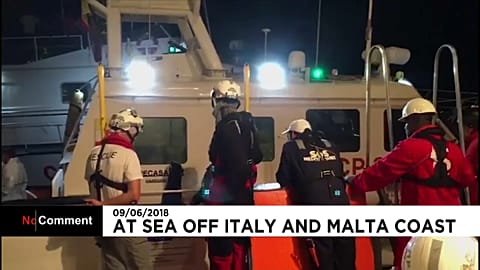 La lunga traversata dei migranti fra Malta e la Sicilia