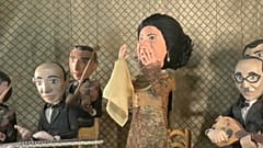 Singer Om Kalthoum in puppet show 