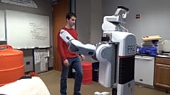 Why scientists are teaching this robot to hug