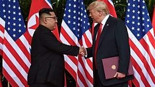 Trump y Kim, una imagen para la historia