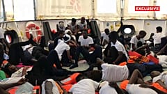 El Aquarius, a la espera de poner rumbo a España