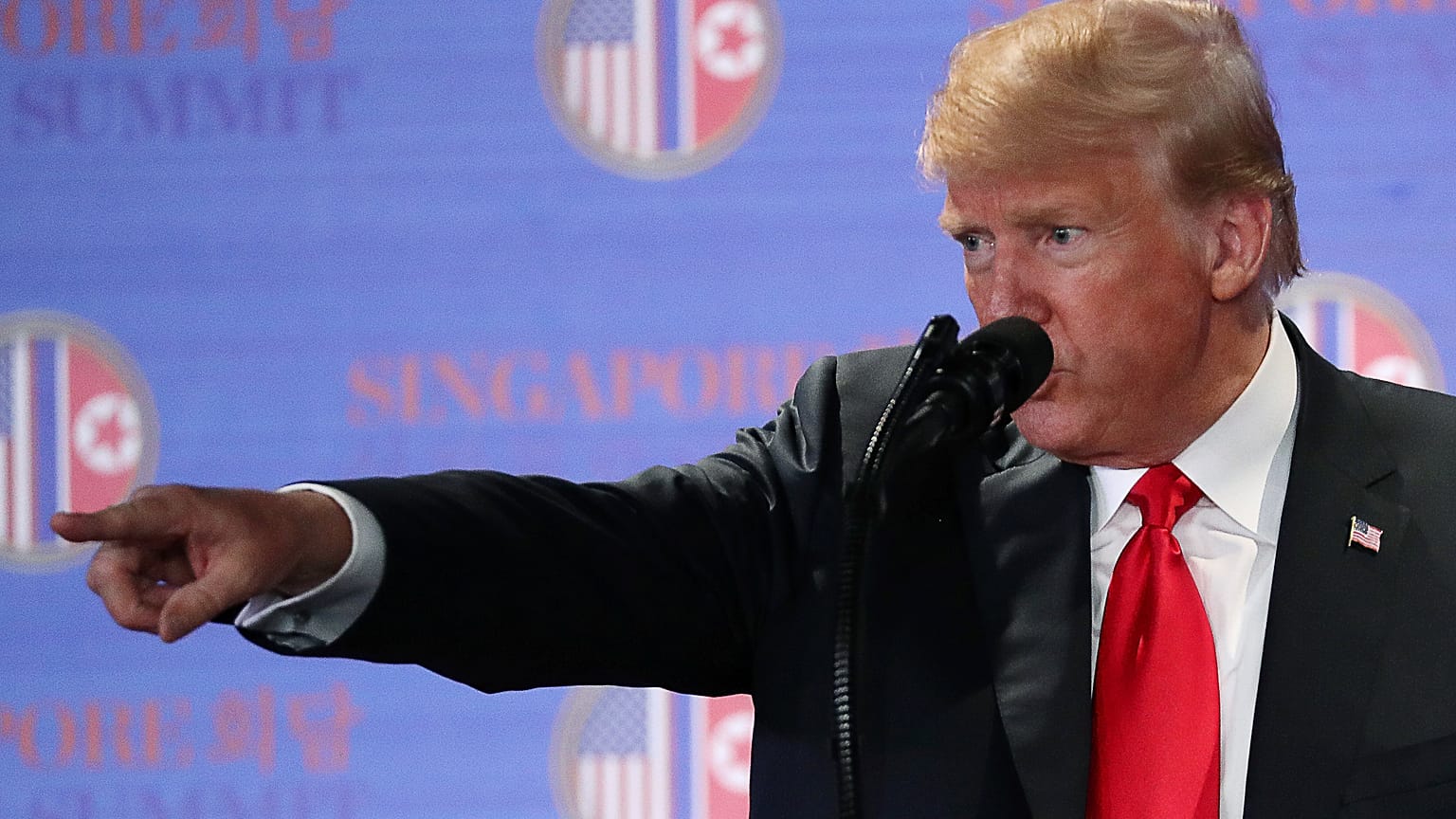 Trump: Vége a háborús játszmáknak