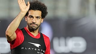 Team Egypt's Salah poses with Chechen leader ahead of World Cup