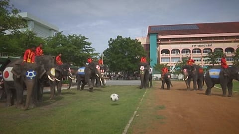 Футбольный матч "супертяжеловесов"