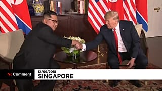 Trump, Kim y sus apretones de mano para la historia