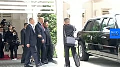 Trump 'Canavar' limuzinle Kim'e hava attı