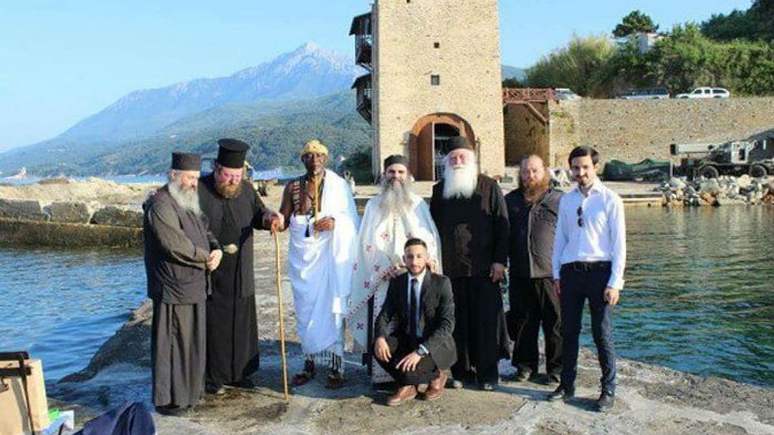 Αφρικανός βασιλιάς βαφτίστηκε χριστιανός στο Άγιο Όρος