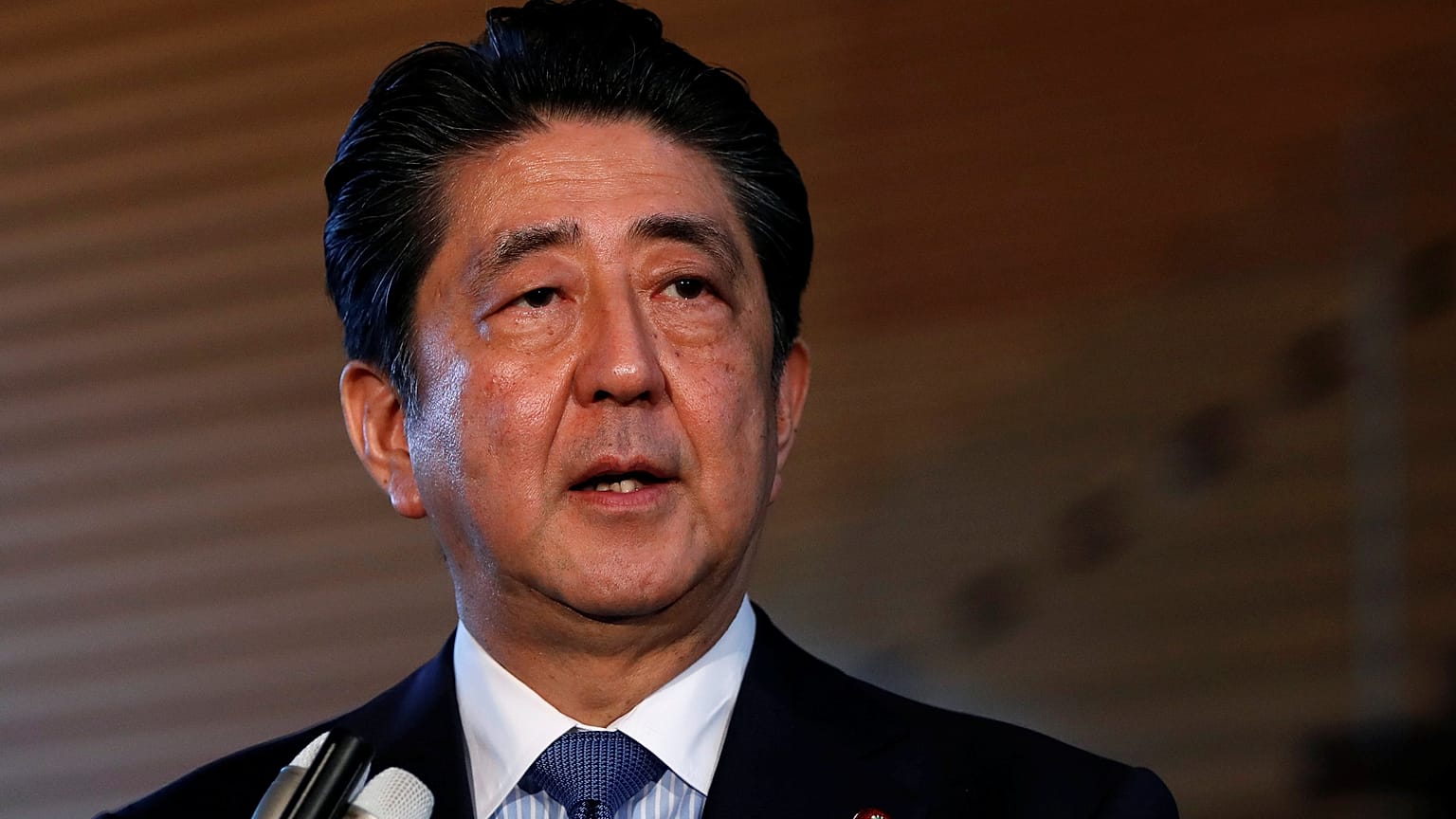 Japan's Prime Minister Shinzo Abe