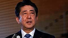 Japan's Prime Minister Shinzo Abe