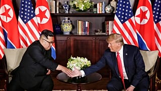Historisch: Der Handschlag von Singapur