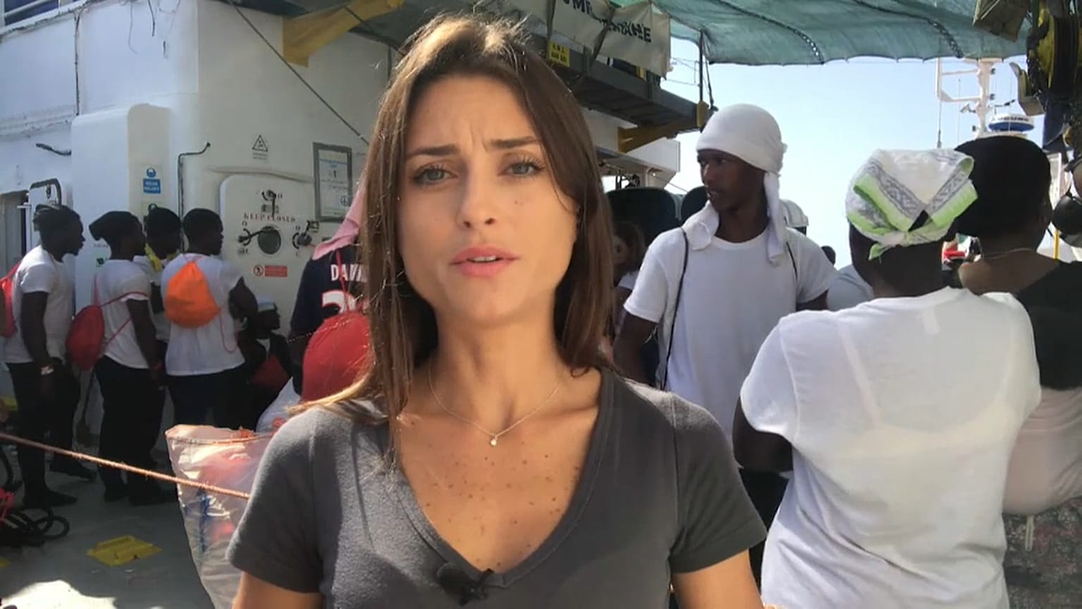 L'Aquarius en route vers l'Espagne