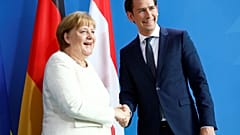 Merkel und Kurz beraten über Flüchtlingspolitik