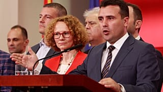 Σκοπιανό: Ο πρόεδρος «έδιωξε» Ζάεφ-Ντιμιτρόφ σε δύο λεπτά