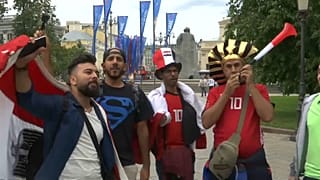 مونديال 2018: مشجعو المنتخب المصري في موسكو بعد غياب دام 28 عاما