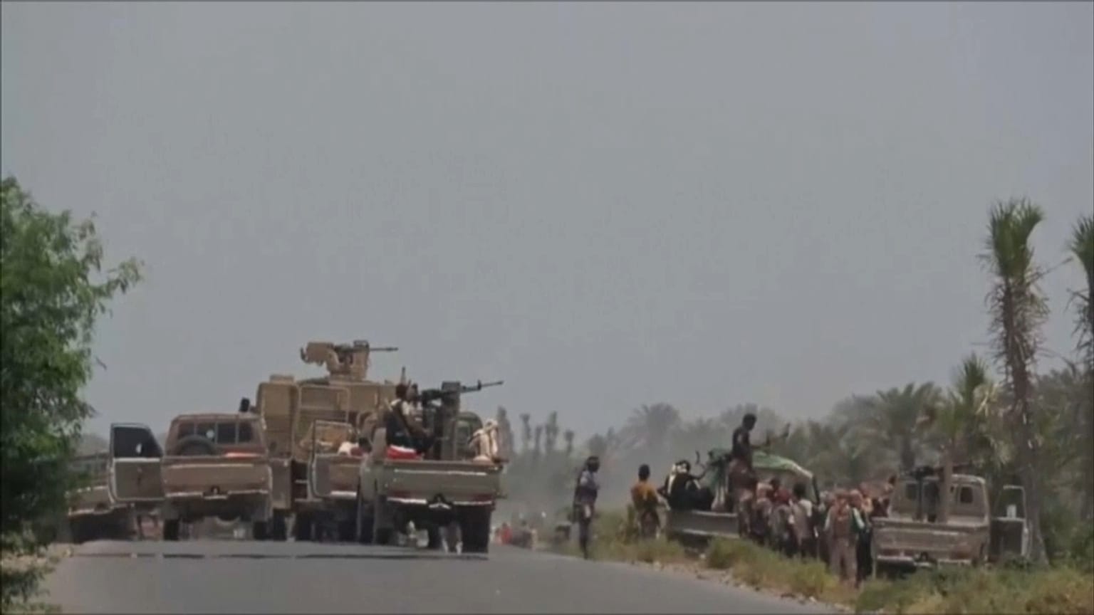 Las fuerzas yemeníes atacan Al Hudaida