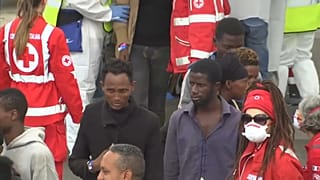 Catania: Ankunft von Flüchtlingen