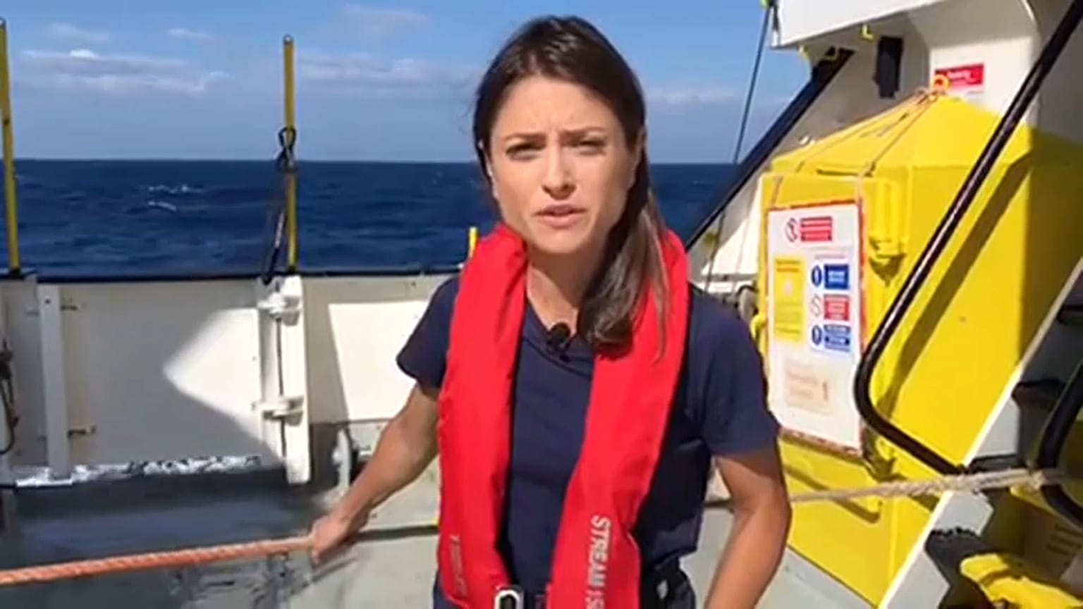 Nuit agitée à bord de l'Aquarius, arrivée prévue samedi