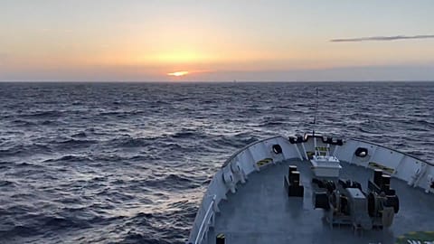 Inside the Aquarius as it sets sail for Spain