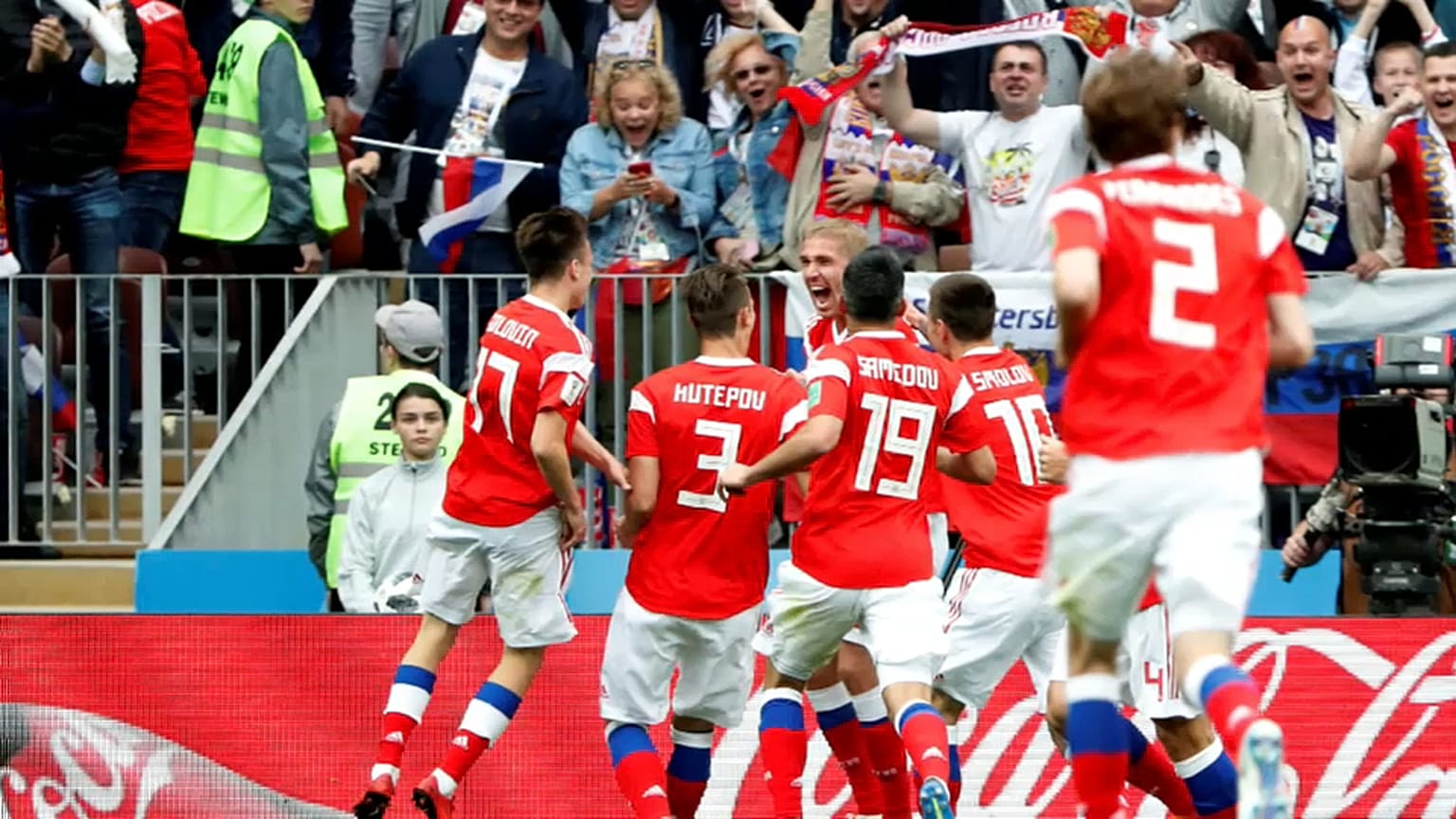 Россия разгромила Саудовскую Аравию  5:0