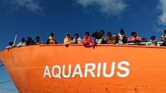 A bordo di Aquarius