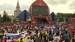 Dünya Kupası'ndan renkli taraftar görüntüleri