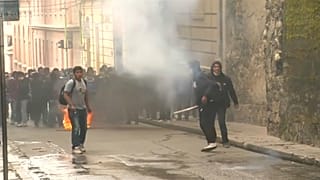 Столкновения в Ла-Пасе